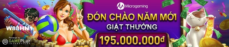 ĐÓN CHÀO NĂM MỚI - GIẬT THƯỞNG 195,000,000 VND TẠI SLOT MICROGAMING