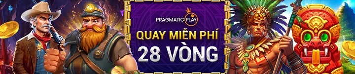 NHẬN LỘC BẤT NGỜ TỪ SLOT PRAGMATIC PLAY – 28 VÒNG QUAY MIỄN PHÍ ĐANG CHỜ BẠN