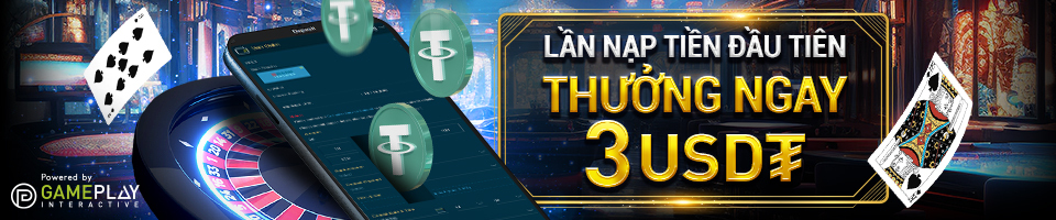 THƯỞNG NGAY 3 USDT LẦN NẠP TIỀN ĐẦU TIÊN TẠI TÀI KHOẢN CRYPTO